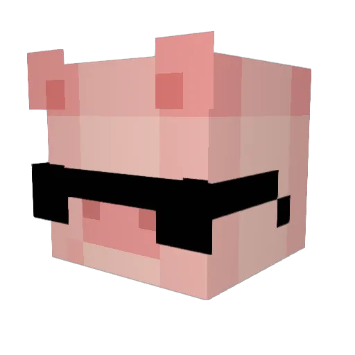 Boxed_Ju1ce Minecraft avatar head, 3D render