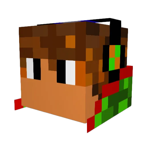 Boxer240763 Minecraft avatar head, 3D render