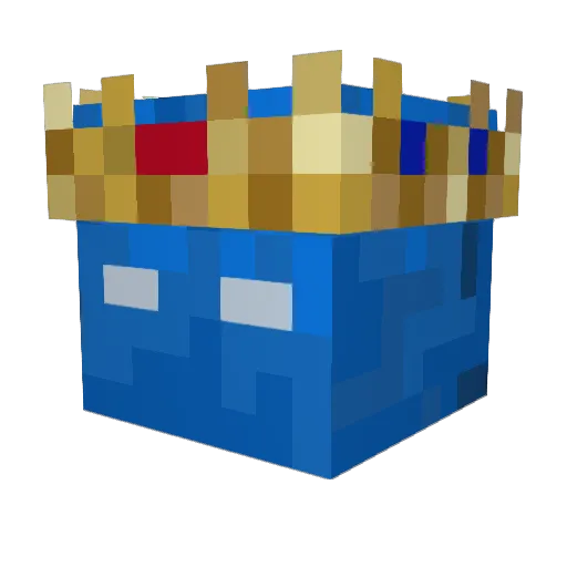 Boxes__ Minecraft avatar head, 3D render
