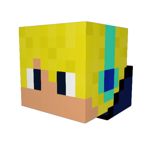 BoxiestBongo699 Minecraft avatar head, 3D render