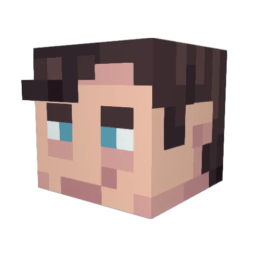 Boxsterdealr986 Minecraft avatar head, 3D render