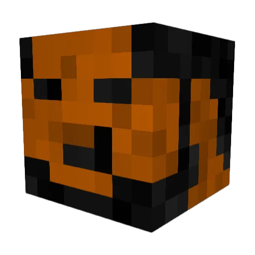 BoxxJelly Minecraft avatar head, 3D render