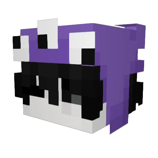 BoyDela Minecraft avatar head, 3D render
