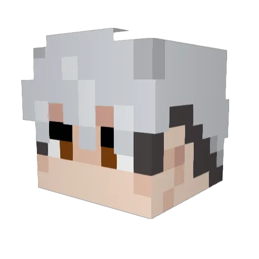 BoyImDead Minecraft avatar head, 3D render