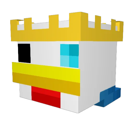 BoyKid69 Minecraft avatar head, 3D render