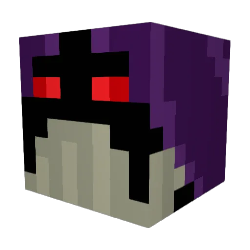 BoyNamedAriel Minecraft avatar head, 3D render
