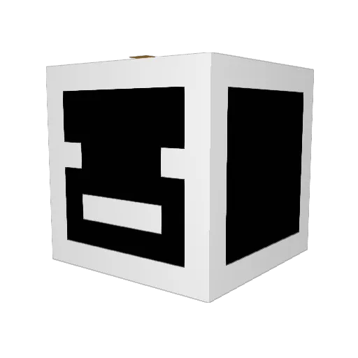 BoyYac Minecraft avatar head, 3D render