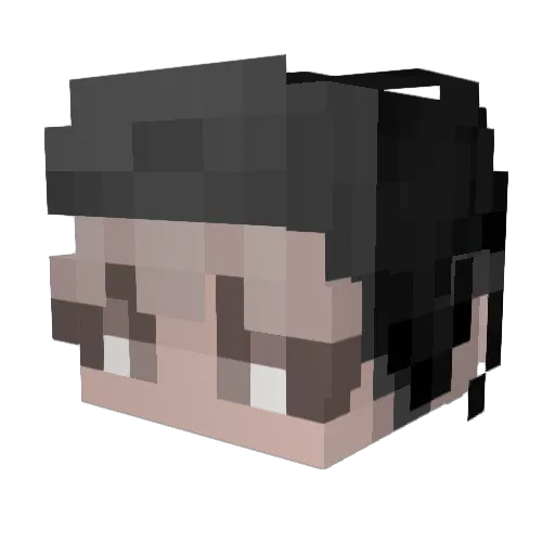 Boy_failure Minecraft avatar head, 3D render