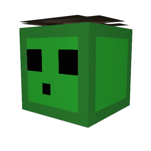 Boyka69 Minecraft avatar head, 3D render