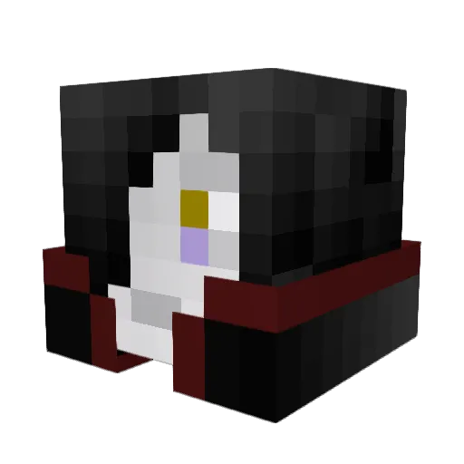 Boynaar Minecraft avatar head, 3D render