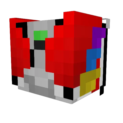 Boyson2710 Minecraft avatar head, 3D render