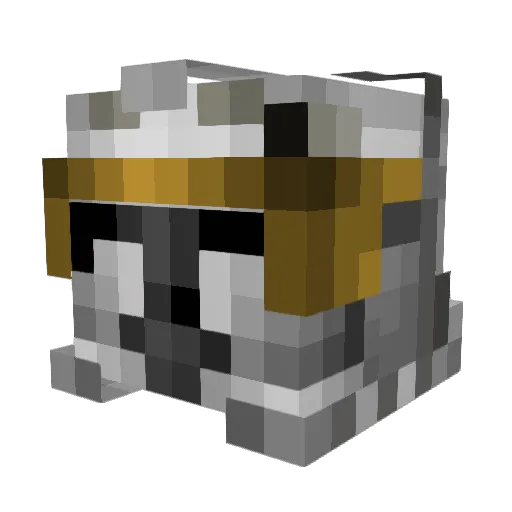 Boyzen420 Minecraft avatar head, 3D render