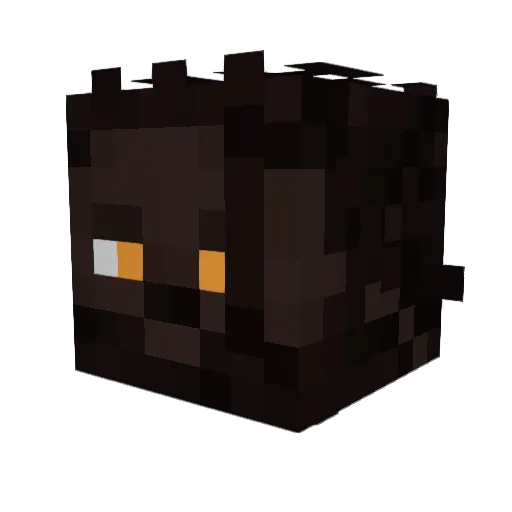 BozKurTtT Minecraft avatar head, 3D render