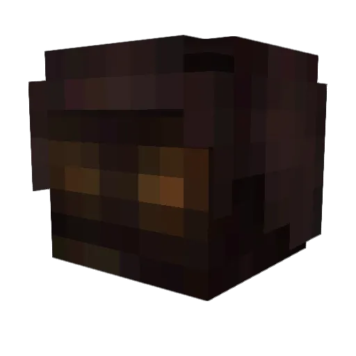 Boza123 Minecraft avatar head, 3D render