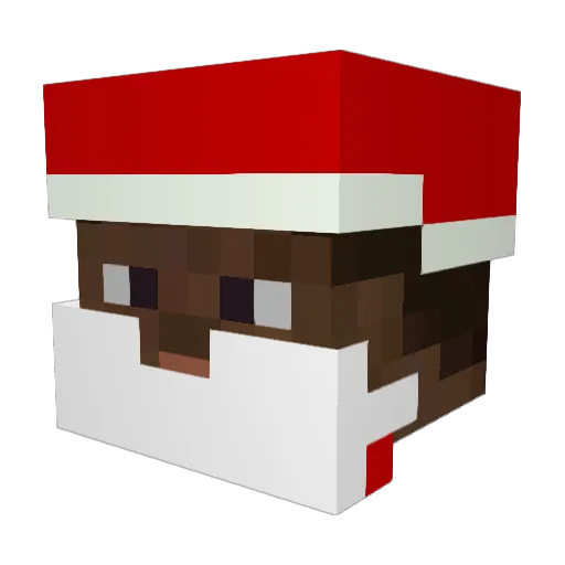 Boze4ka Minecraft avatar head, 3D render