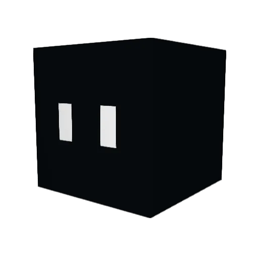 BozeDevBeta Minecraft avatar head, 3D render