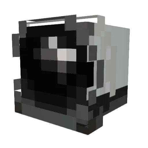 BozoDonut Minecraft avatar head, 3D render