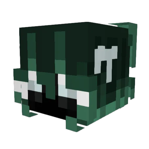 Bozzie__ Minecraft avatar head, 3D render