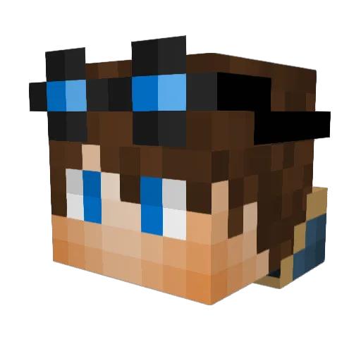 Bpankreas99 Minecraft avatar head, 3D render
