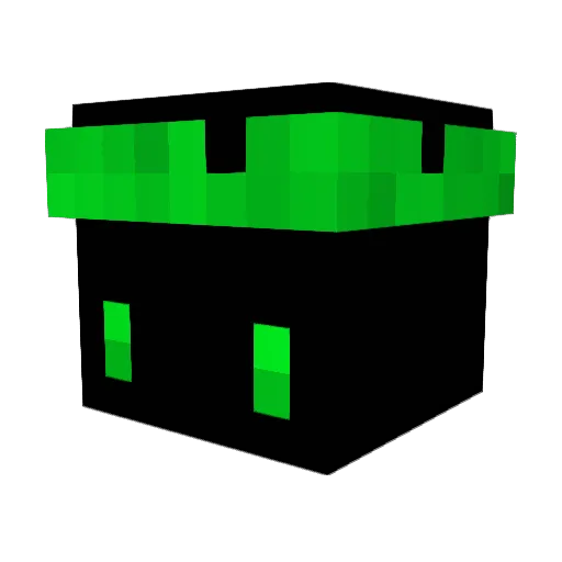 Br0cky_ Minecraft avatar head, 3D render