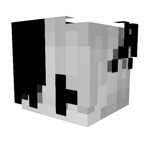 Br1fix Minecraft avatar head, 3D render