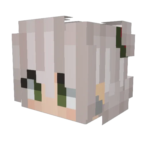 Br1nley Minecraft avatar head, 3D render