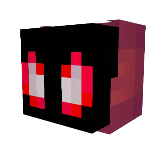 Br1ss Minecraft avatar head, 3D render