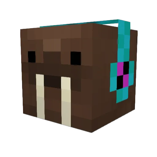 Br3j0 Minecraft avatar head, 3D render