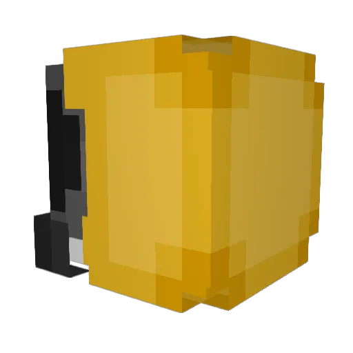 Br4g4l Minecraft avatar head, 3D render