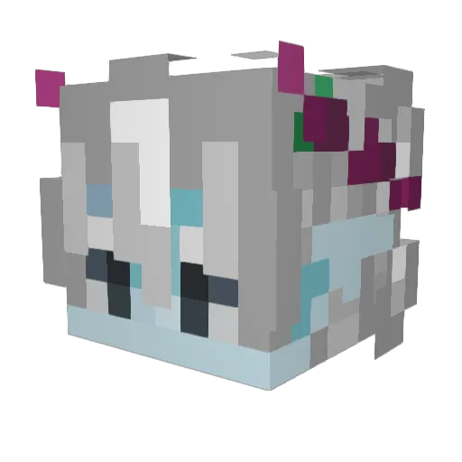 BrEmMeTjE Minecraft avatar head, 3D render