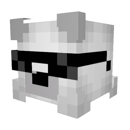 BrUnOoBr Minecraft avatar head, 3D render