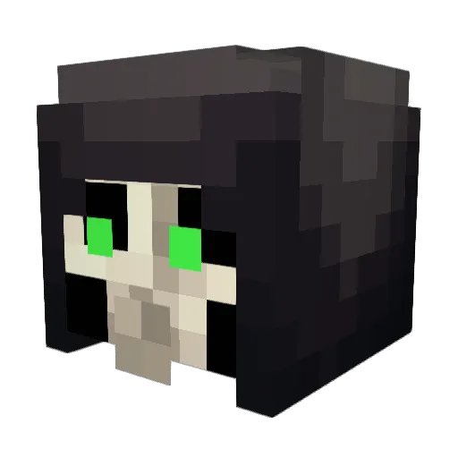 Bra3co Minecraft avatar head, 3D render