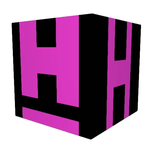 Bra4m Minecraft avatar head, 3D render