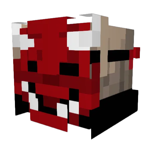 Braalfar07 Minecraft avatar head, 3D render