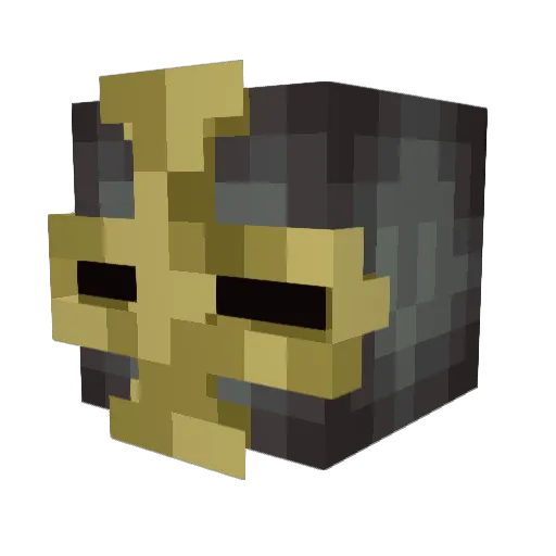 Braatwolf Minecraft avatar head, 3D render