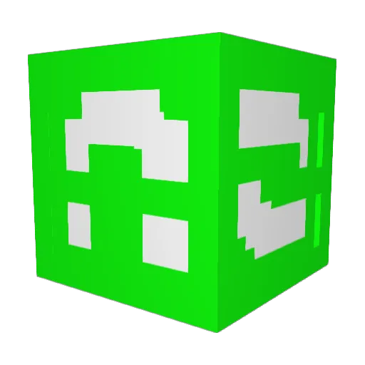 Bracing79 Minecraft avatar head, 3D render