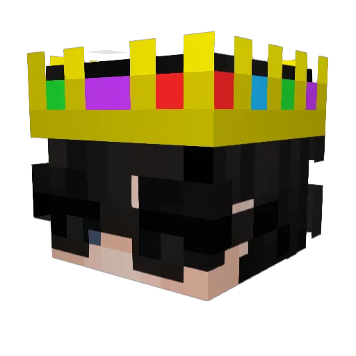 Bracinho244 Minecraft avatar head, 3D render