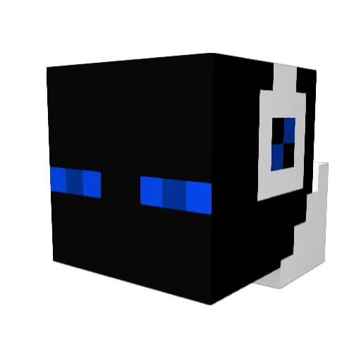 BradBMW2000 Minecraft avatar head, 3D render