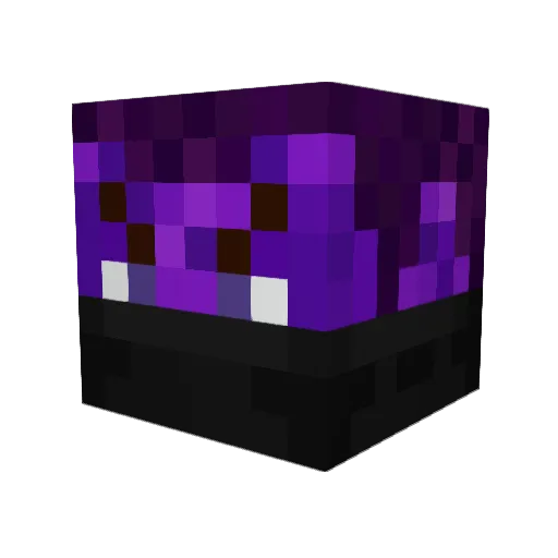BradBot_2 Minecraft avatar head, 3D render