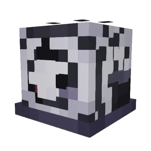 BradGotBread Minecraft avatar head, 3D render