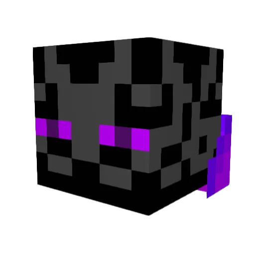 Bradceratops Minecraft avatar head, 3D render