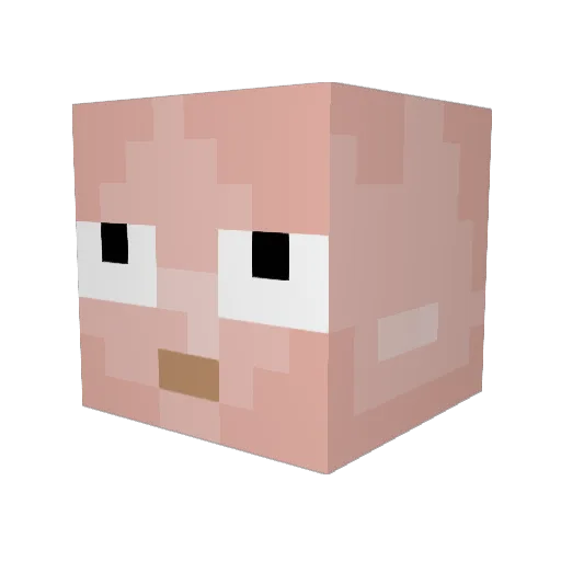 BradisonYundy Minecraft avatar head, 3D render