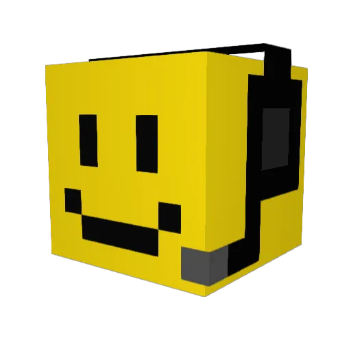Bradley0110 Minecraft avatar head, 3D render