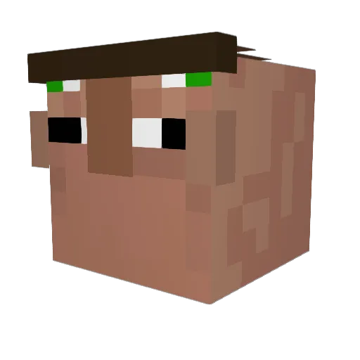 Bradleyy__ Minecraft avatar head, 3D render