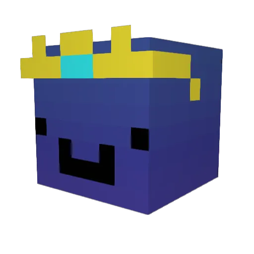 BradyDrady Minecraft avatar head, 3D render