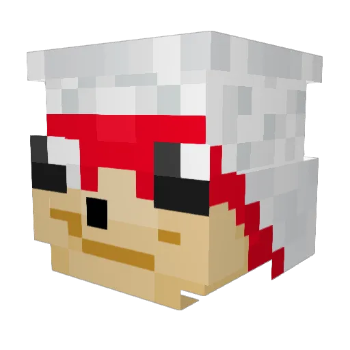 BrahaManuel43 Minecraft avatar head, 3D render