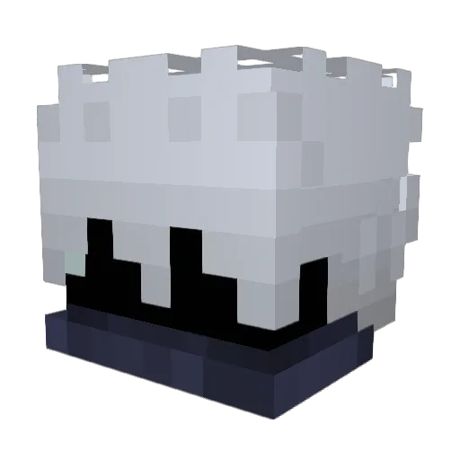 BraidenS Minecraft avatar head, 3D render
