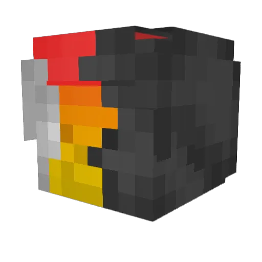 BraidenTheGreat Minecraft avatar head, 3D render