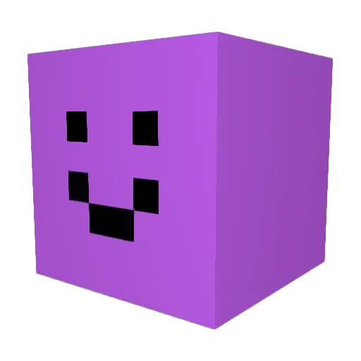 BrainBrain13 Minecraft avatar head, 3D render