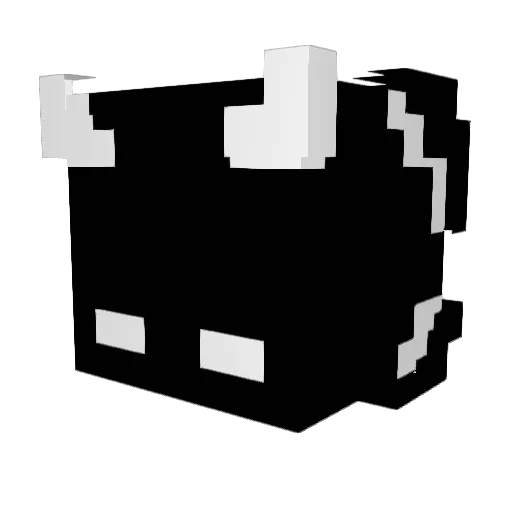 BrainDead021 Minecraft avatar head, 3D render